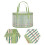 2Pcs Woven Bamboo Fruit Basket with Lid Assorted Colors for Storage 9