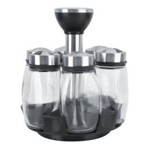 Rotating Spice Rack Organizer, Elegant Storage For12Glass Spice Jars, Enhance Your Cooking Experience With This Modern Kitchen Companion