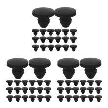 75Pcs Silicone Bumper Guards Heat Resistant Buckle Plug for Home Use
