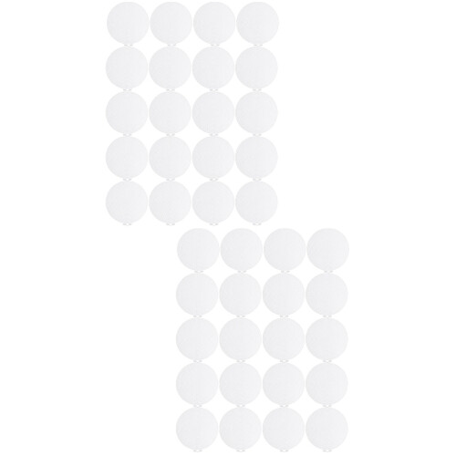 40Pcs Durable White DIY Mesh Grid Plastic Sheet for Craft Projects