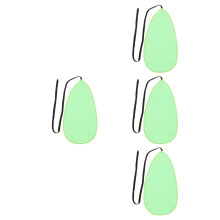 4Pcs Soft Green Cleaning Cloth for Sax Clarinet Flute Wind Instruments
