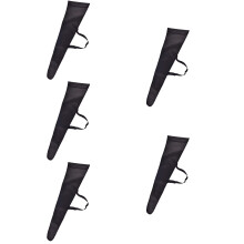 5Pcs Daily Use Black Oxford Cloth Fencing Pouches Reusable Sword Bags