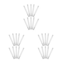 30Pièces Vis Fixation Alliage Renforcé Argent