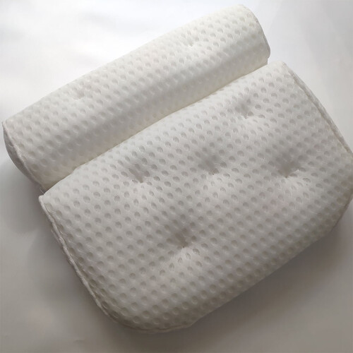 Μαξιλάρι μπάνιου4D Air Mesh Πολυτελής μπανιέρα σπα για το κεφάλι, τον αυχένα, την 2