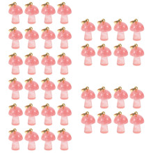40Pièces Charms Champignon Pour Colliers Et Bracelets