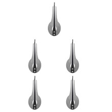 5Pièces Harpes Bouche Métal Argent Instrument Traditionnel Ethnique