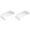 6Pcs Transparent Drink Shelf Pusher Plastic Organizer for Shops 1