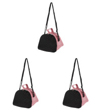 3Pièces Respirant Rose Pour Rat, Hamster Outdoor