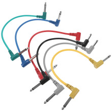 6Pièces Câble Instrument Câble Basses Clavier PVC Souple Sans Perte