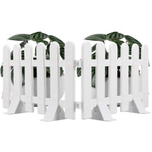 4Pièces Piquet Jardin Résistant, Plastique Décorative