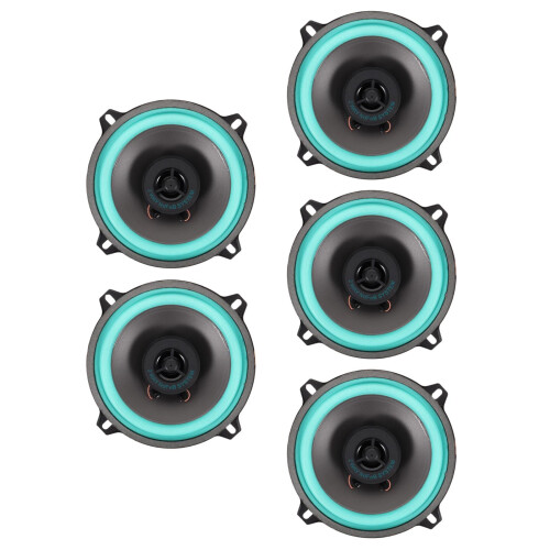 5Pcs Car Interior Accessories Full Range Speakers Moisture Resistant