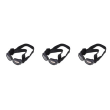 3Pièces Lunettes De Protection Avec Sangles Ajustables Uv