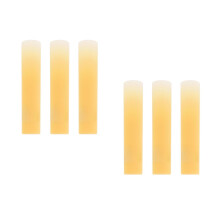 6Pcs Resin Clarinet Reeds Multi-Color Durable Professional Replacement