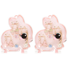 2 Sets Fashionable Earrings Ear Studs Adorable Jewelry Supplies