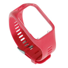 1Bracelet Montre Rouge Silicone Confortable Et Facile À Remplacer