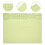 Tapis De Peinture Silicone Vert Pour Artistes 9