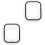 2 Count Watch Screen Protector Wear-Resistant Case Transparent Shell 1