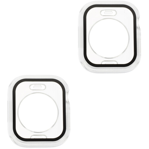 2 Count Watch Screen Protector Wear-Resistant Case Transparent Shell