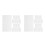 30Sheets White Foam Adhesive Squares Strong 3D Mounting for DIY Crafts 8
