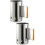 2Pcs Durable Charcoal Ignition Barrel Bbq Tool Heat Insulated Handle 8