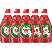 Fairy Washing Up Liquid Pomegranate Grapefruit 320ml Pack of 5