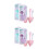 6Sets Facial Mask Bowl and Stick Set Plastic Tools for Easy Storage 7