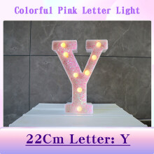 Letras luminosas de LED personalizáveis - Letreiros de néon com mudança de cor, alimentados por bateria, para decoração de parede de quarto e
