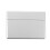 2Pcs Compact Aluminum Alloy Silver Storage Case Holder 2