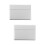 2Pcs Compact Aluminum Alloy Silver Storage Case Holder 6