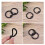 16Pcs Black Silicone Dog Tag Silencers Durable Silence Circles 7