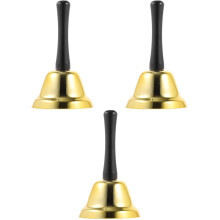 3Pièces Cloche Métal Ergonomique Pour Enfants Soirée De Noël