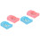 4Pcs Assorted Color Hamster Cooling Bed Small Pet Sleeping Mat PVC 1