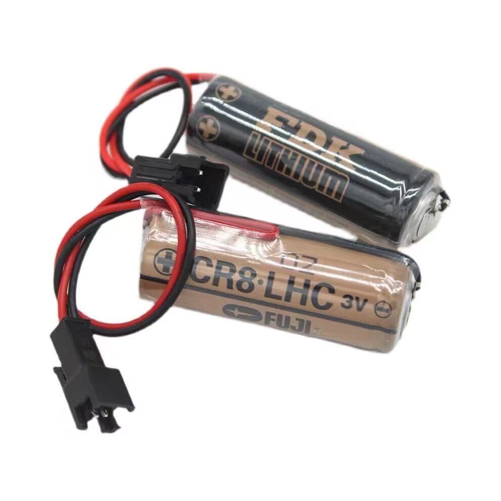 2-Pack Lithium Battery Compatible With Fuji Fdk Cr8.lhc, Toto Cr8-Lhc Th559edv410r, Thp3053 For Eco Efvs & Flush Valves 9551475488448