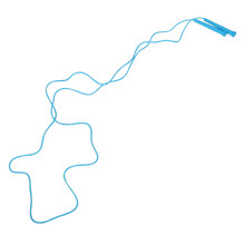 1Corde À Réglable En Silicone Pour Exercices De Fitness