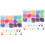 DIY Colored Crochet Stitch Markers Portable ABS Material 6