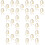 35Pcs Yellow Car Hanging Essential Oil Bottle Perfume Diffuser Pendant 8