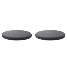 Coussin de chaise rond en mousse à mémoire de forme 30 cm avec déhoussable