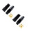 2Sets Practical Alto Saxophone Kit Black Sax Ligature Cap 1