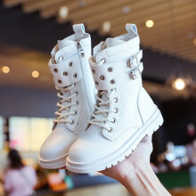 Children's Boots, Single Boots, British, Side Zipper Short Boots