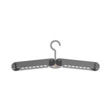 Cintre de voyage pliable – Cintre à pince portable et multifonctionnel pour la maison et les voyages d'affaires (conception rotative et peu