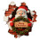 3D Kerstmuursticker Sneeuwpop Pinguïn Kerstman 1 stuk 1