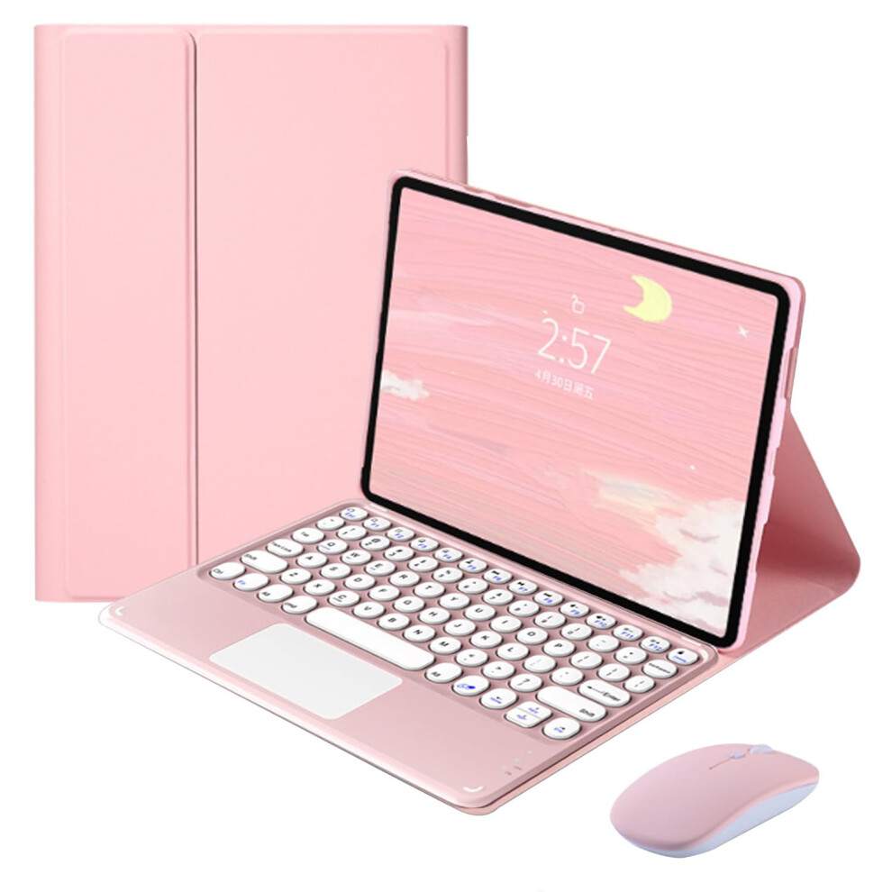 Xzamb Touchpad Keyboard Case With Mouse Compatible With Lenovo Tab M10 Plus 10.3" (Tb-X606f/X606x/X6c6f/X6c6x), Folio Cover 9340959397945