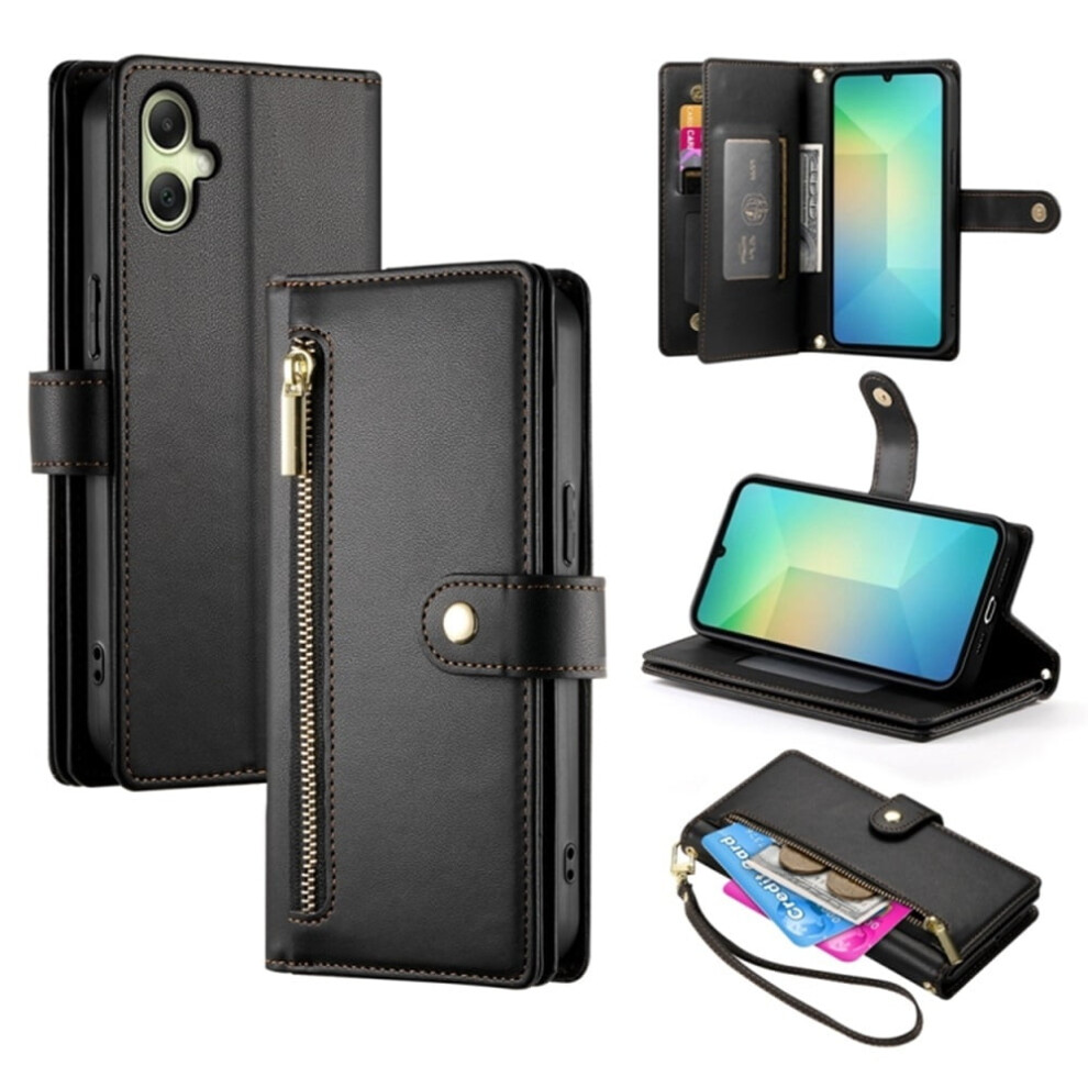 Samsung Galaxy A06/A07 4G Wallet Case Leather 1 Black 937196009282