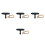 4Pcs Compact Black Drum Keys Metal Drum Tuning Accessories Set 1