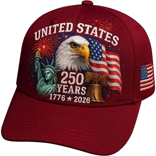 Eagle USA 250th Anniversary Hut, verstellbare Kappe