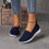 Γυναικεία Παπούτσια Τένις Willtoo, Γυναικεία Slip-on Flat Παπούτσια, Άνετα Πλεκτά 1