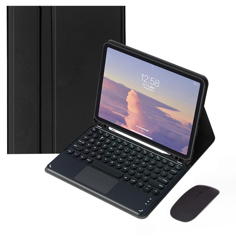 Slim Folio Keyboard Case With Touchpad Compatible With Galaxy Tab A9+/A9 Plus 11" (Sm-X210/X216/X218) 9340959399864