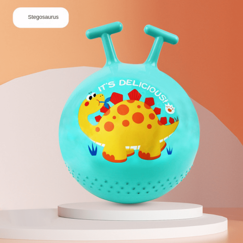 Μπάλα Hopper Ball T-handle Dinosaur Bouncy Balls για παιδιά, Εσωτερική και εξωτερική παιδική χαρά