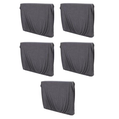 5Pcs Multifunctional Dark Grey Radiator Covers Soft Fabric Protector