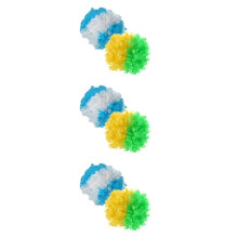 6Pcs Multi Hair Wig Pet Cosplay Clown Costume Accessories